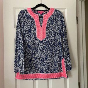 LILLY PULITZER OCEAN COVE TUNIC NWOT S